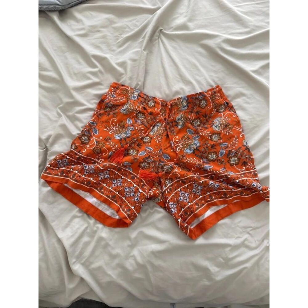 j.Jill orange boho shorts S Petite
